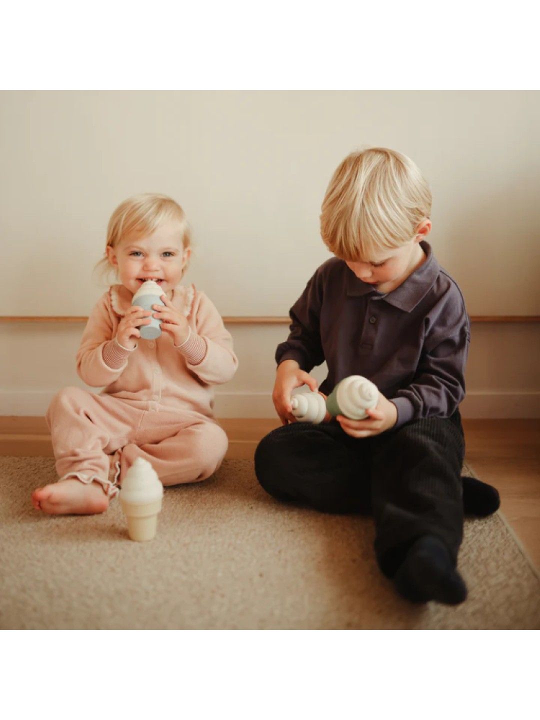 Mushie Mix and Match Toy - Ice Cream (No Color- Image 4)
