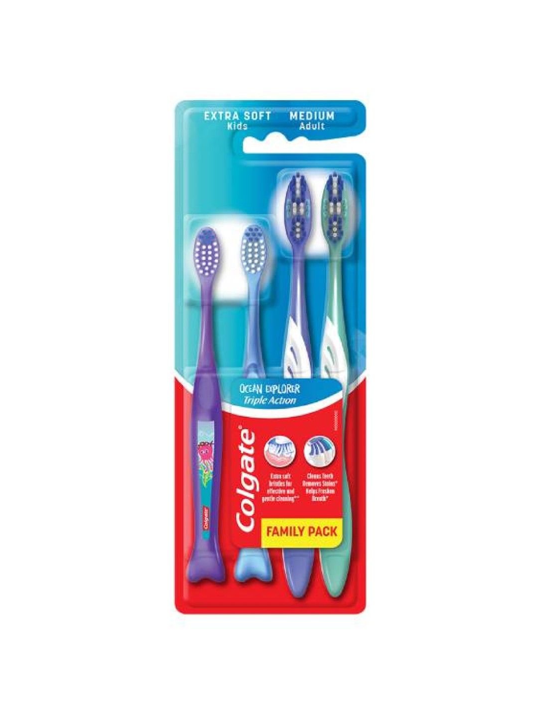 Colgate Colgate Toothbrush Family Pack