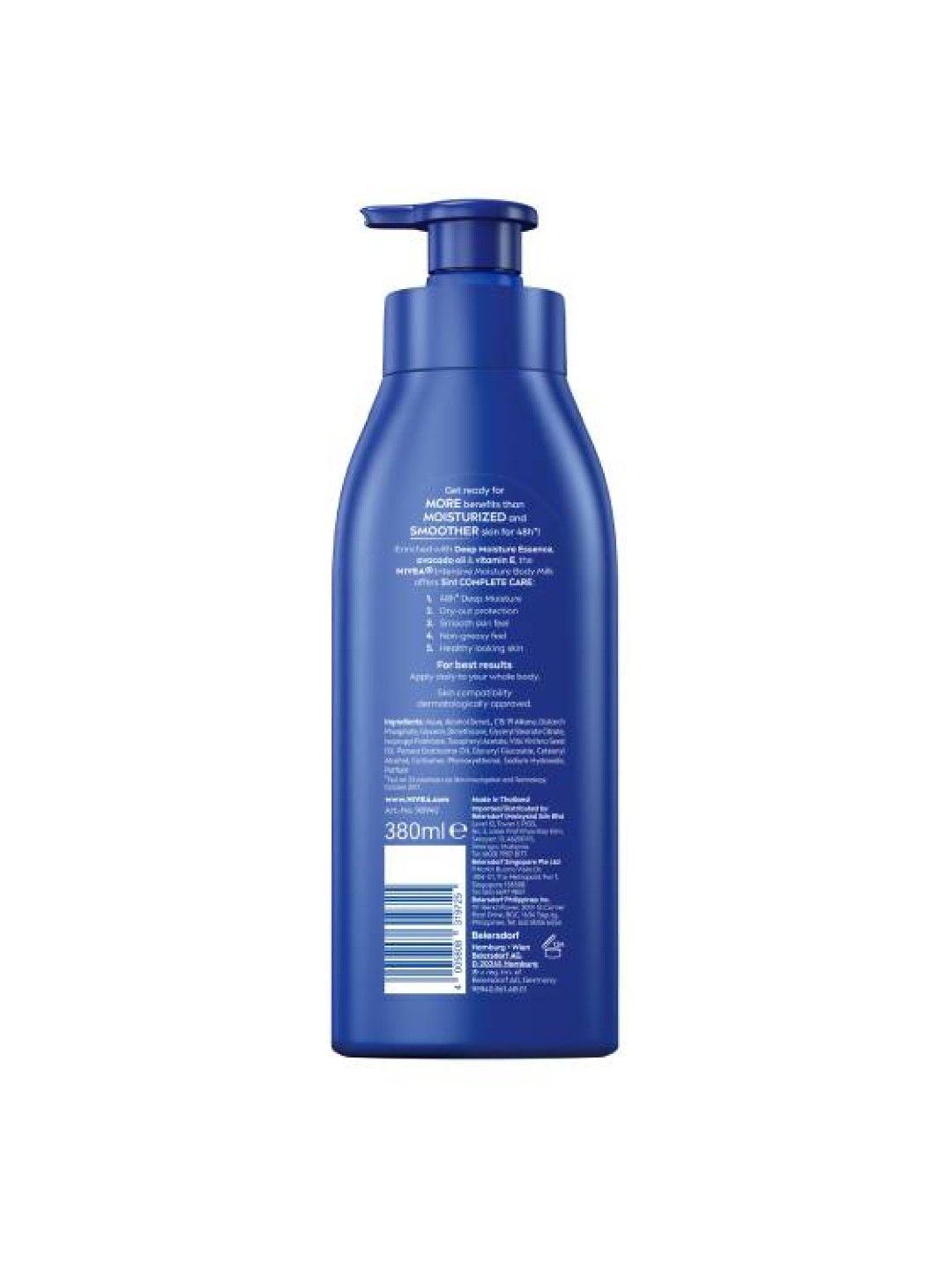 NIVEA Body Intensive Moisture Body Milk Lotion 380 ml (No Color- Image 2)