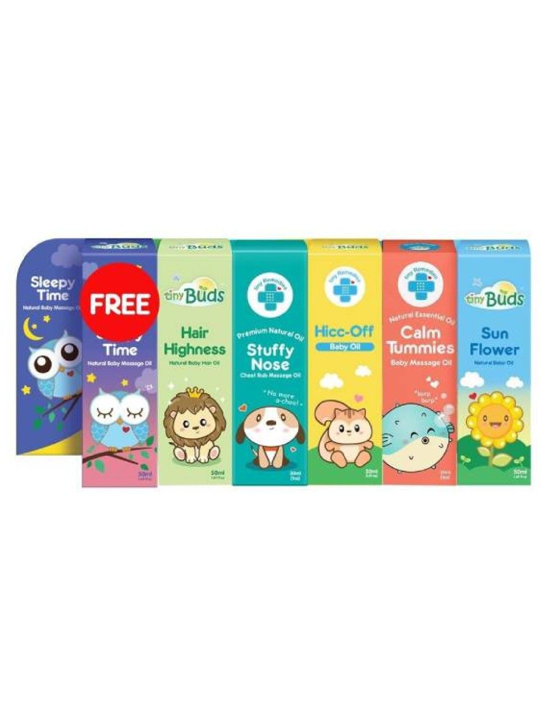 Tiny Buds Bestselling Oils Collection (No Color- Image 1)