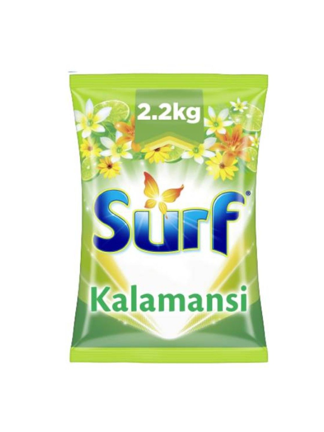 Surf Kalamansi Laundry Powder Detergent Pouch (2.2 kg) (No Color- Image 1)