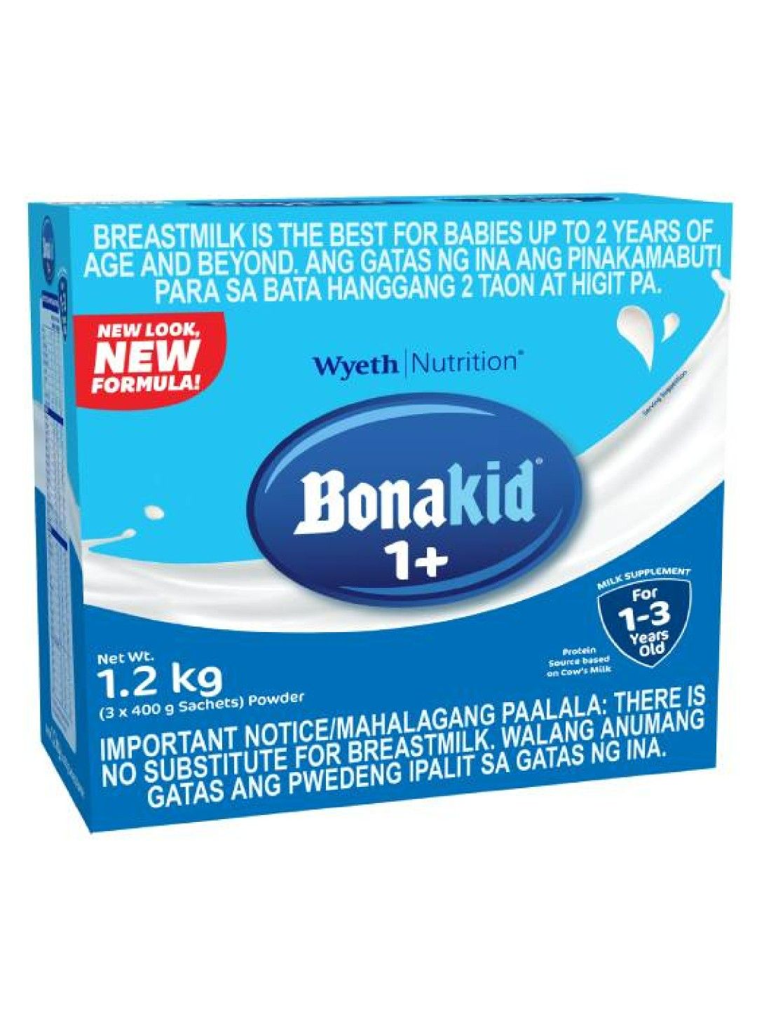 Bonakid BONAKID® Stage 3 Powdered Milk Drink for Children 1-3 years old (1.2kg)