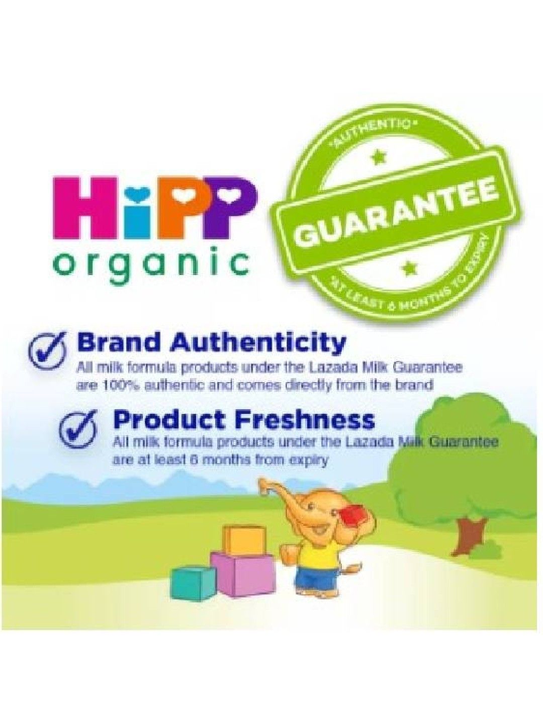 HiPP Organic Bag-in-Boxes Milk Supplement 6-12 Months (400g x 5) (No Color- Image 2)