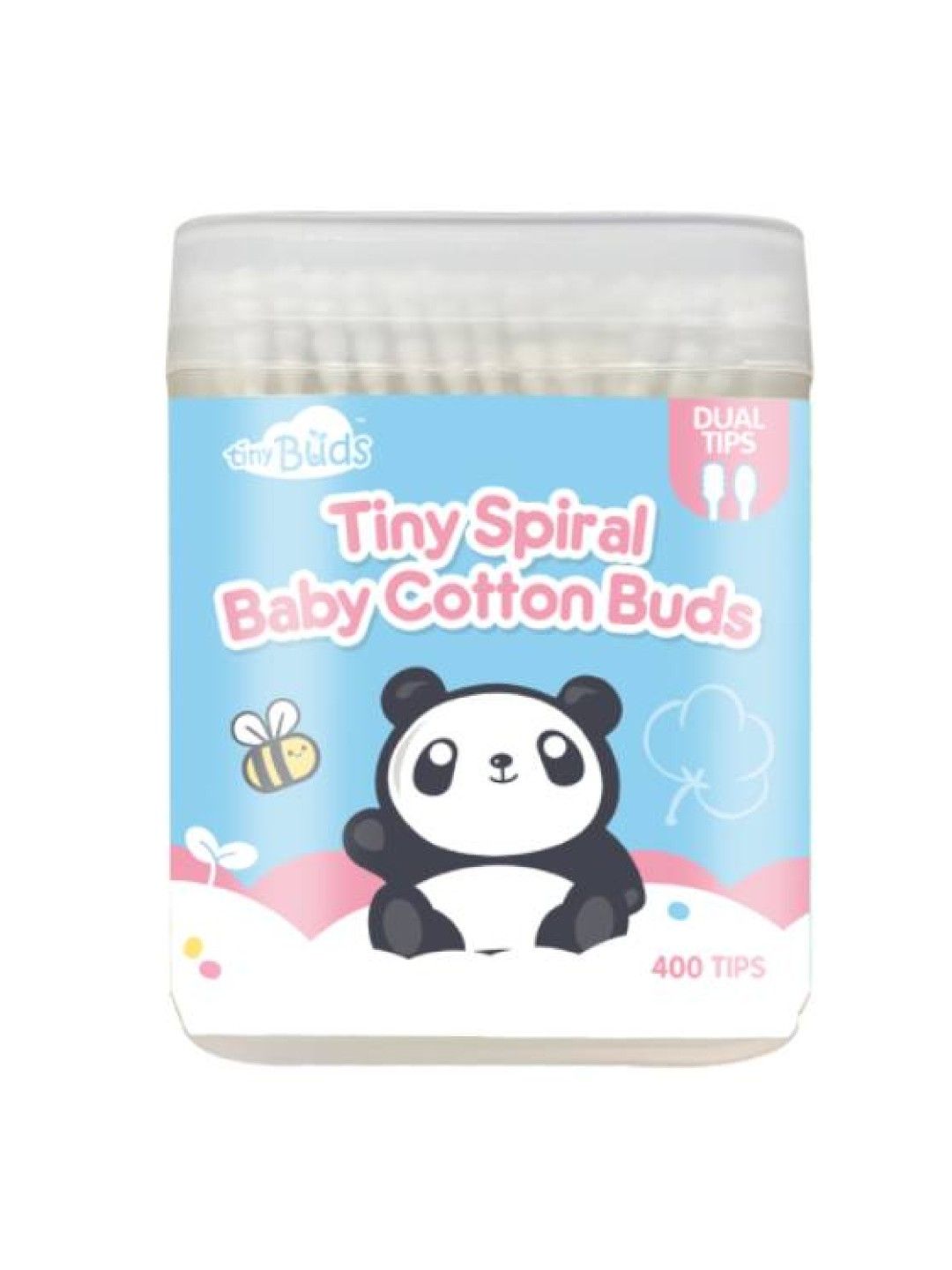 Tiny Buds Tiny Spiral Baby Cotton Buds (400 Tips)