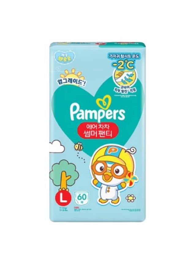 Pampers Aircon Pants Large (60 pcs)