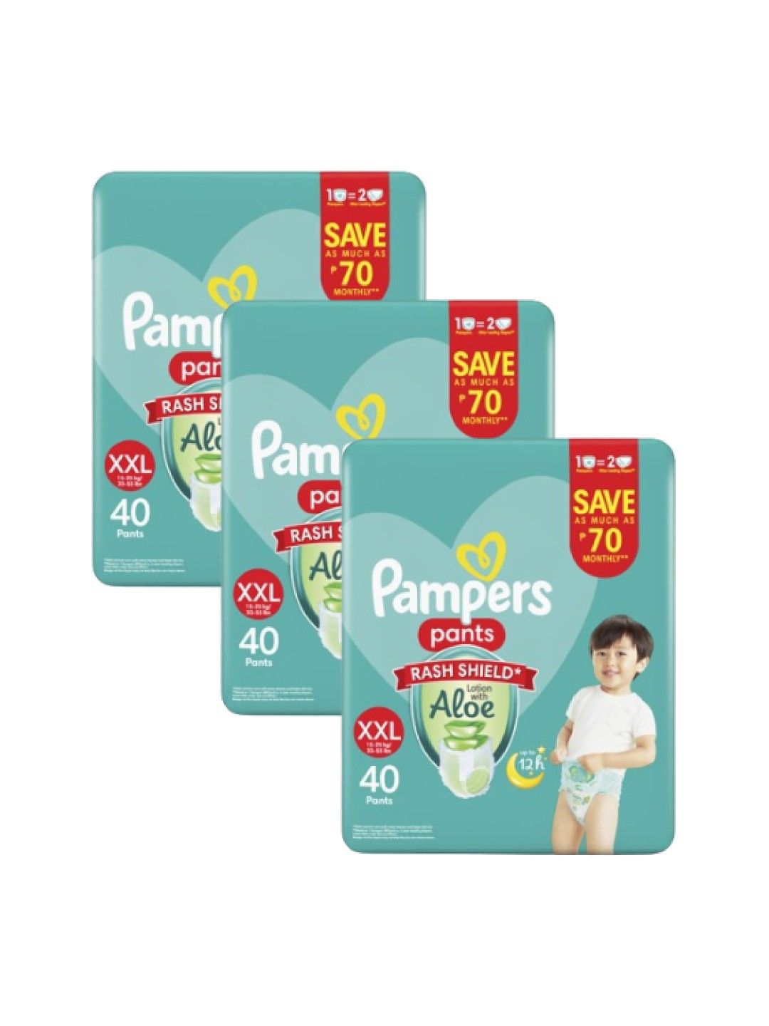 36 Pampers baby dry 8 Pants not old adult vintage Diapers 19+kg XXL diaper  - Helia Beer Co