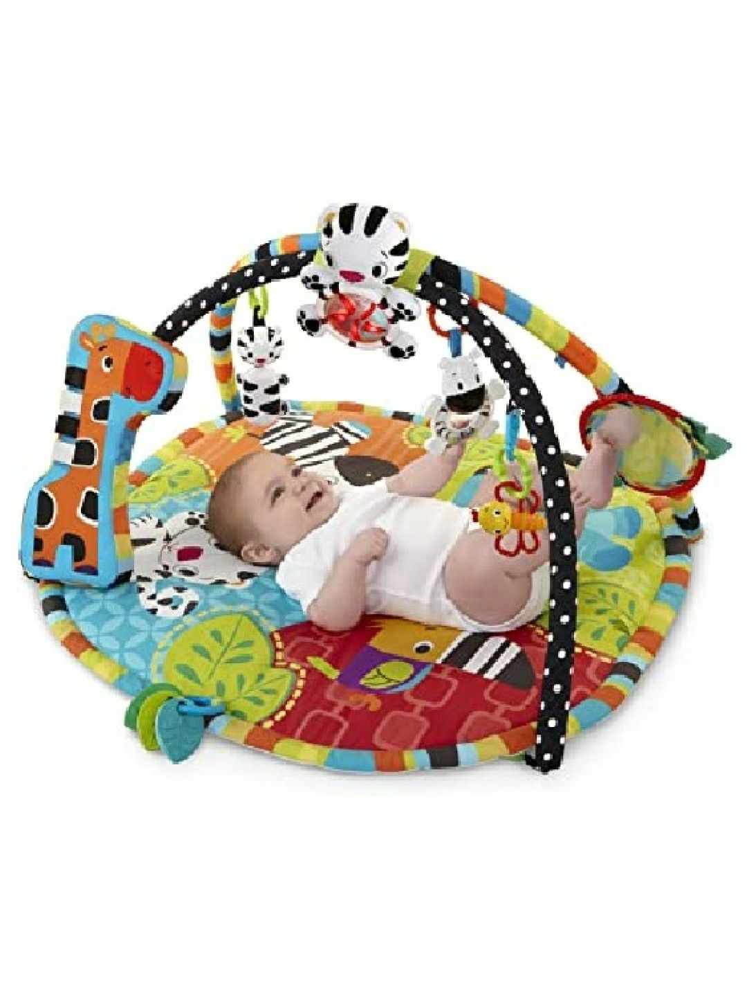 Bright Starts Sys Spots & Stripes Safari Activity Gym (No Color- Image 2)