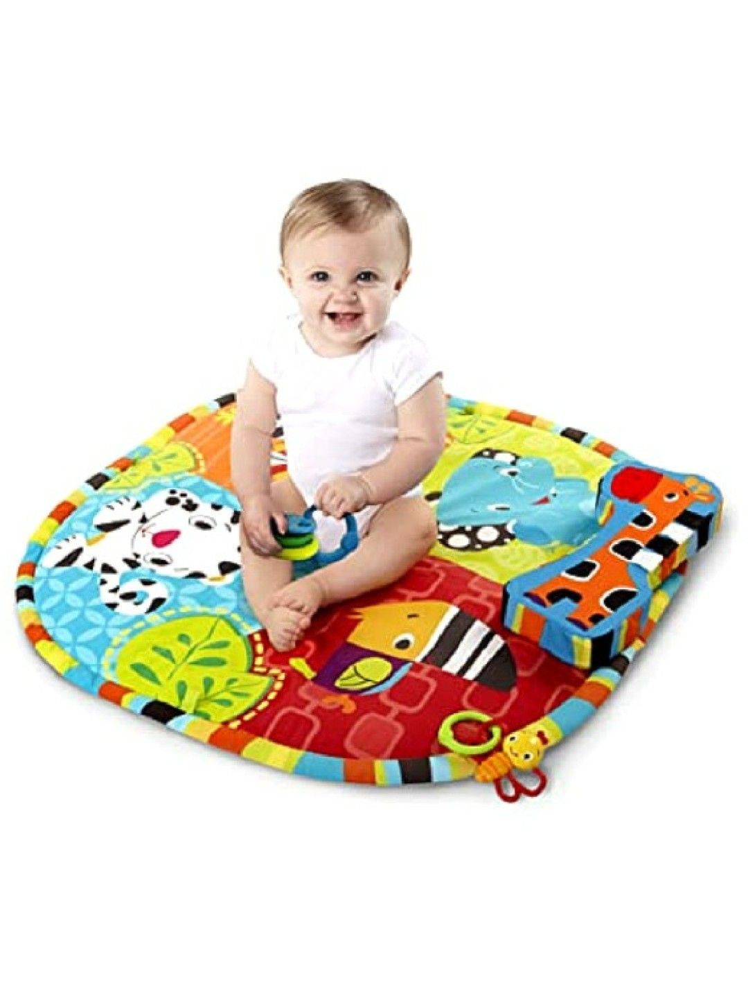 Bright Starts Sys Spots & Stripes Safari Activity Gym (No Color- Image 3)