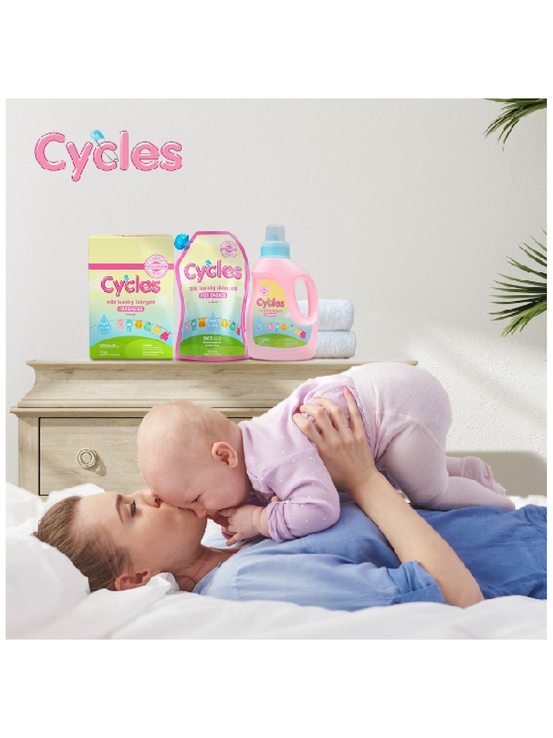 Cycles Mild Laundry Detergent Powder 500g (No Color- Image 4)