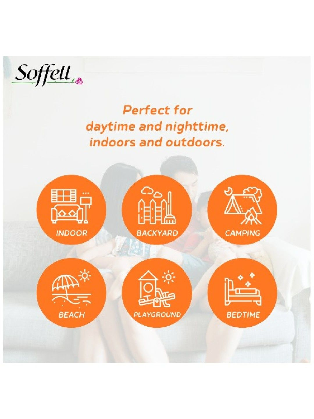 Soffell Mosquito Repellent Lotion Set of 3 60ml (Appely, Pinky, Orangee) (No Color- Image 3)