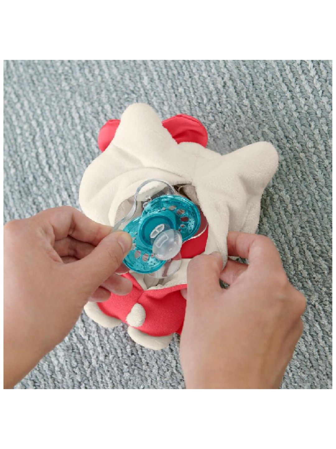 Fisher Price Sanrio Clipimals Kitty Pacifier Clip (No Color- Image 3)