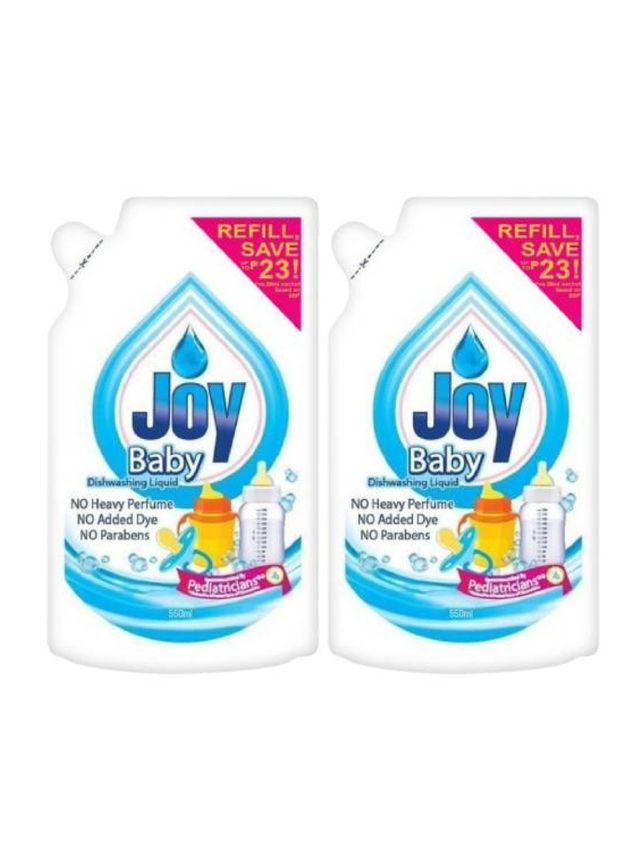Joy Baby Bottle Wash Refill (550ml) Set of 2