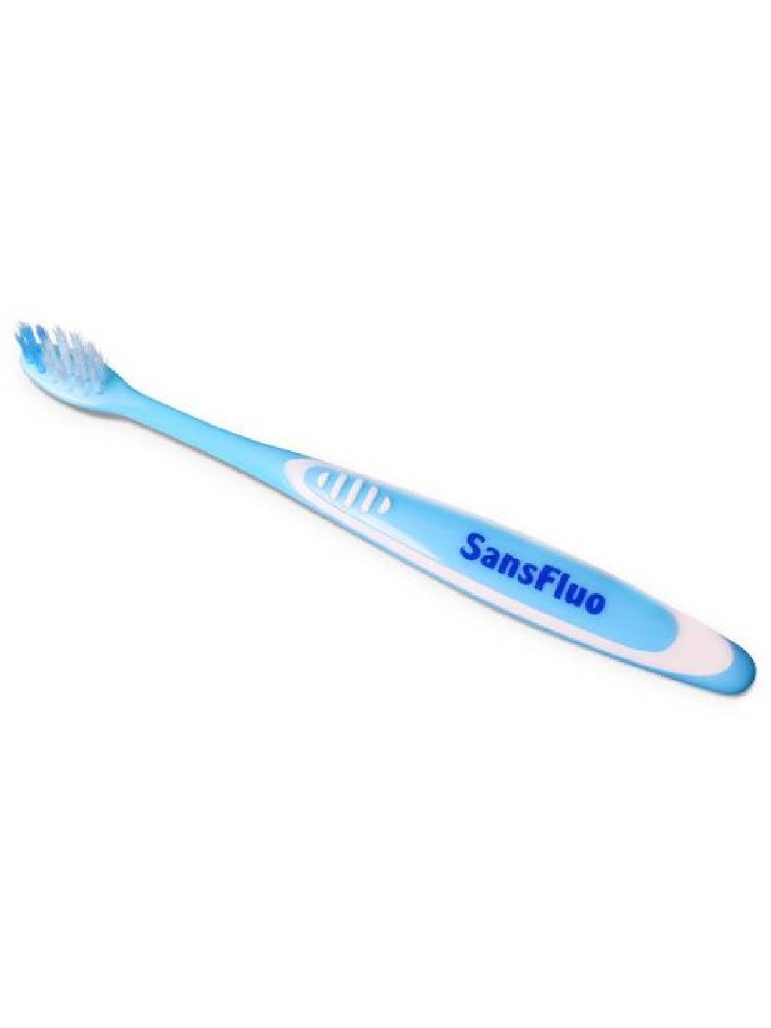 SansFluo Kids Toothbrush (2-5yo) (Blue- Image 4)