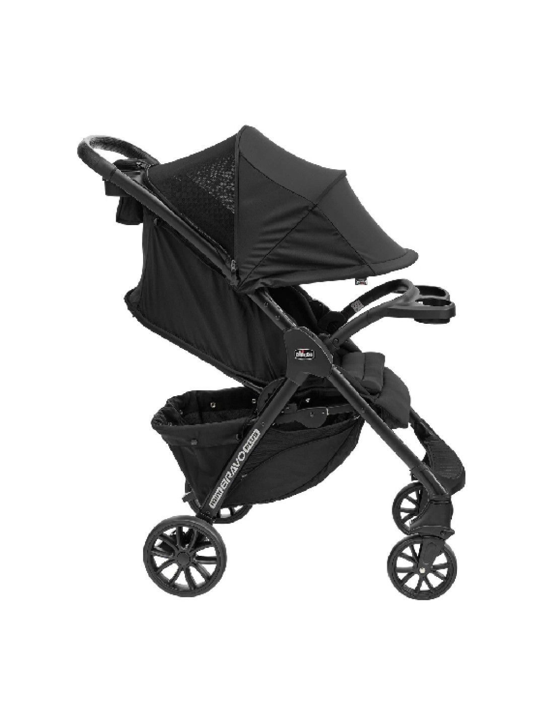 Chicco Mini Bravo Plus Stroller (Storm Grey- Image 4)