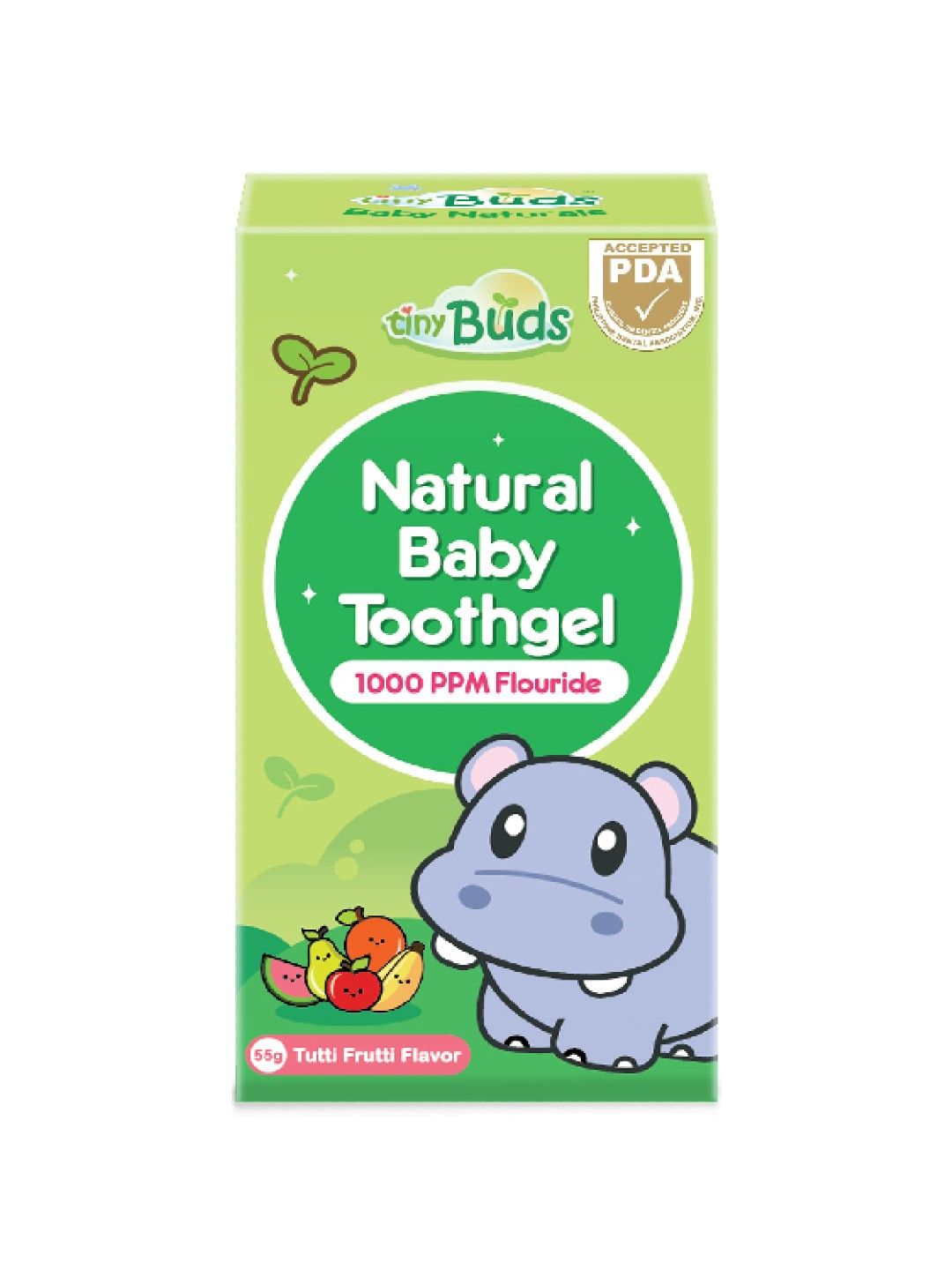 Tiny Buds Tutti Frutti Toddler Toothgel Stage 2 (55g)