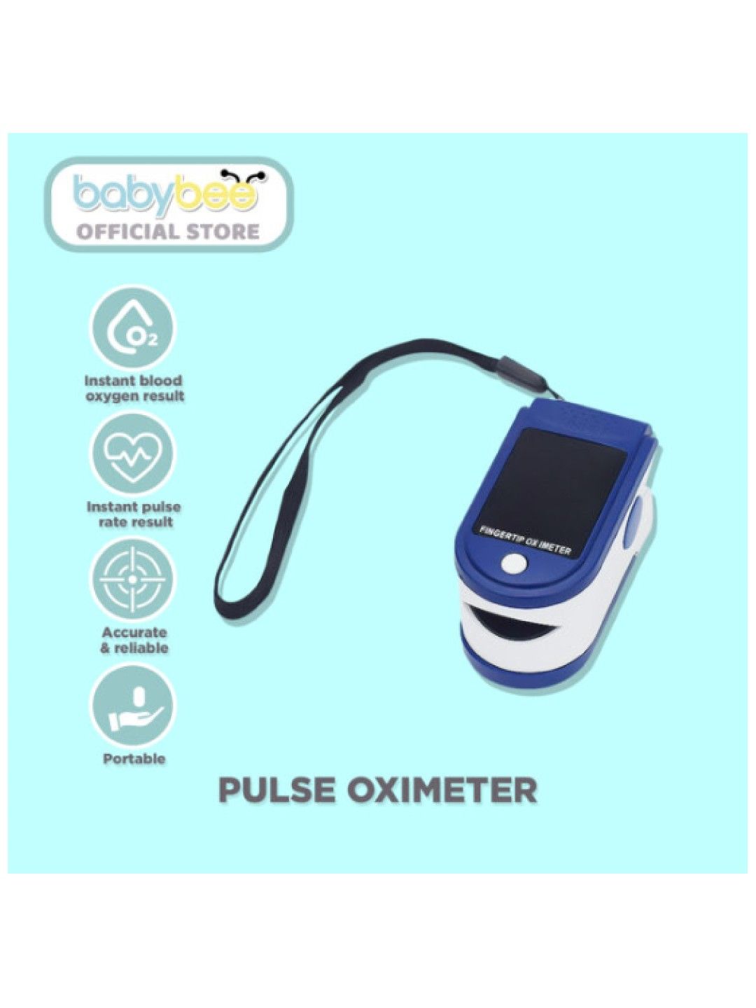 Babybee Philippines Pulse Oximeter (No Color- Image 2)