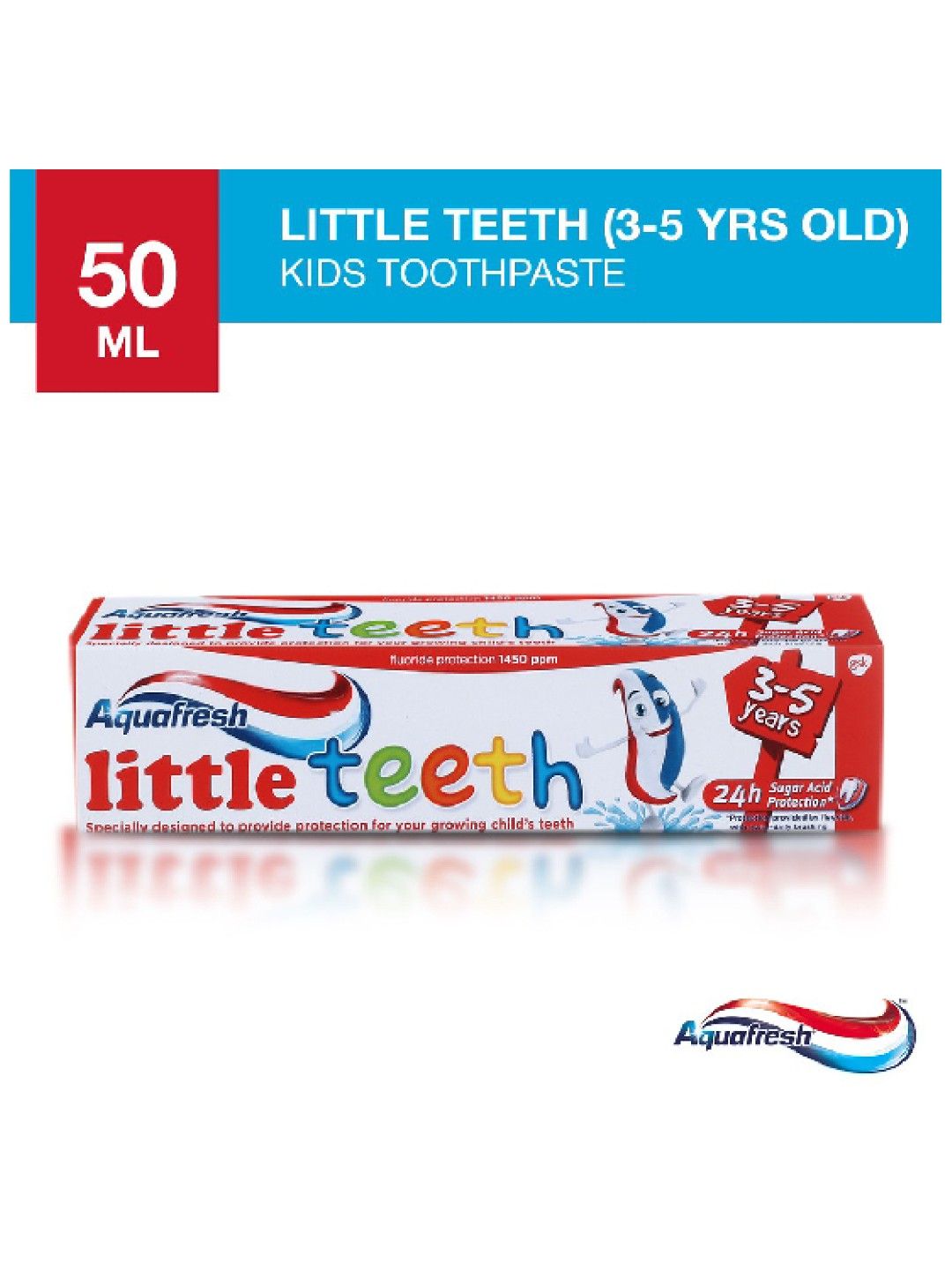 Aquafresh Little Teeth Toothpaste (50ml) (No Color- Image 2)