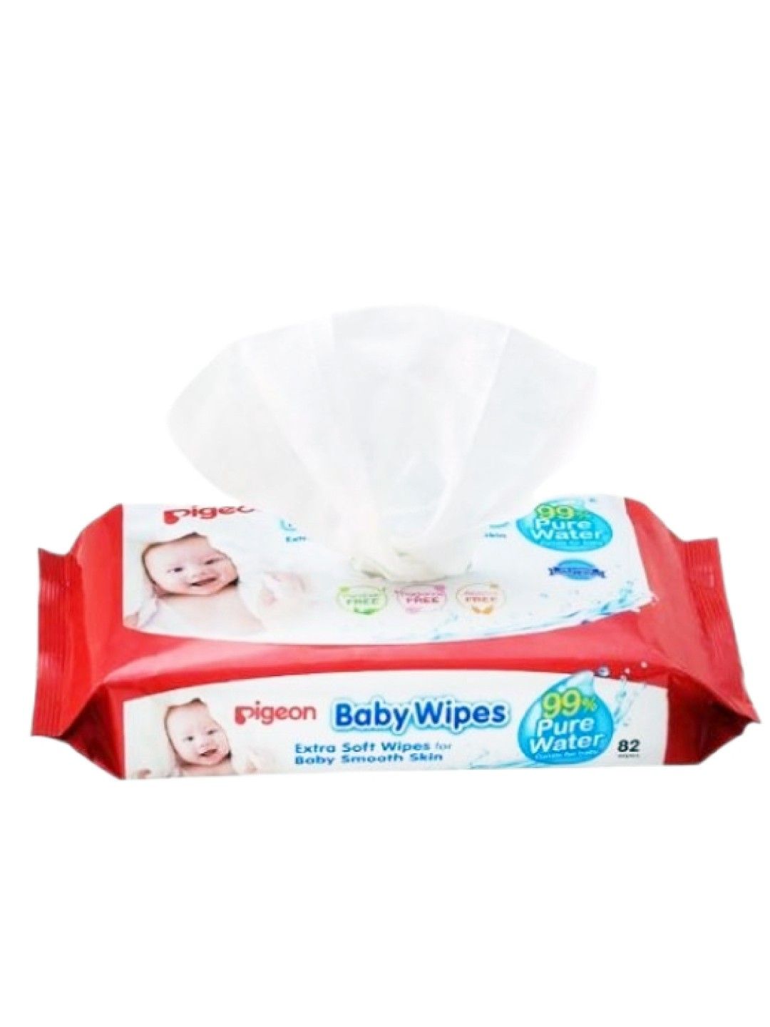 Pigeon Baby Wipes 80s Water Base Refill (PIC)