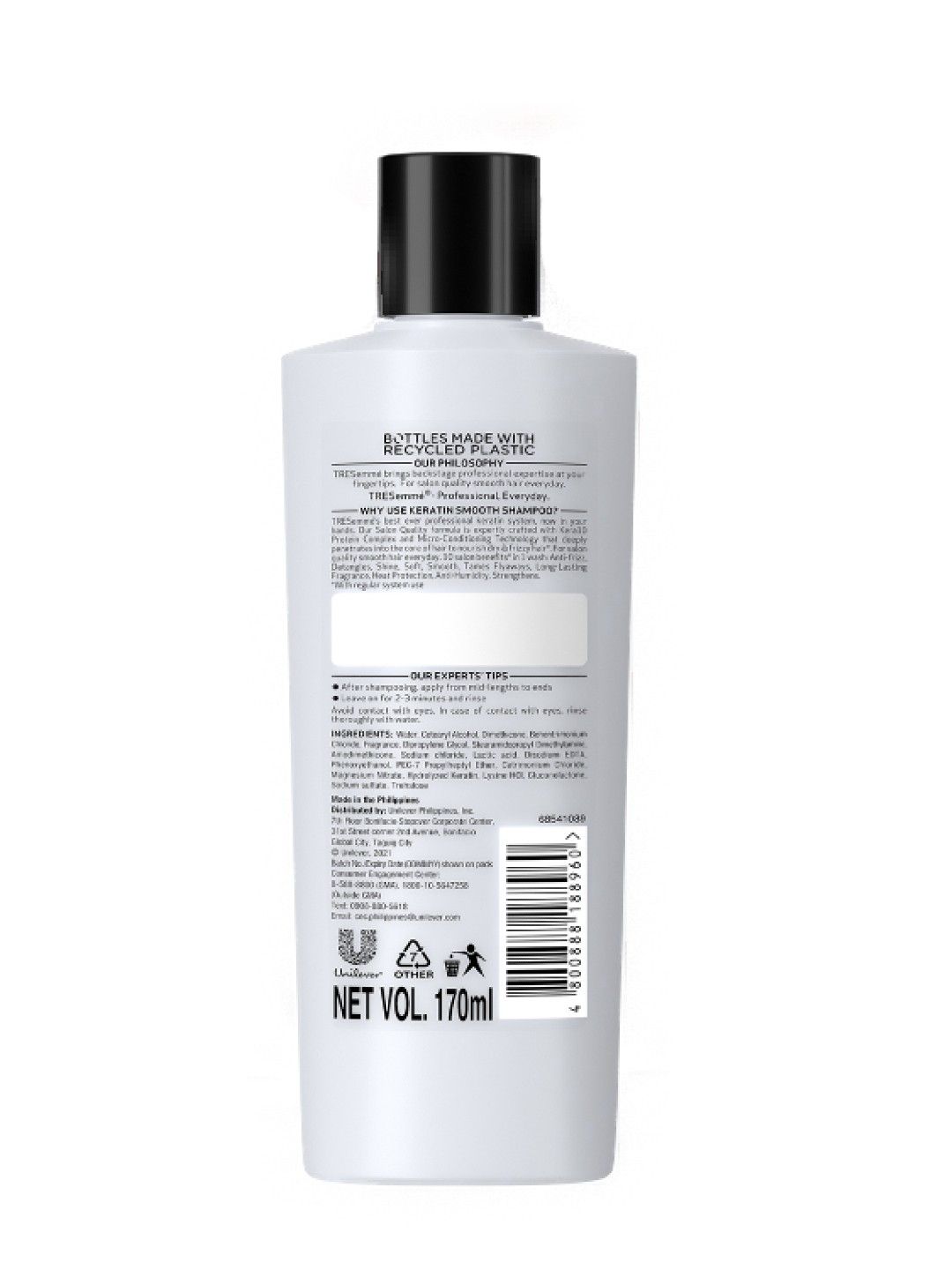 TRESemmé Conditioner Keratin Smooth (170ml) (No Color- Image 2)