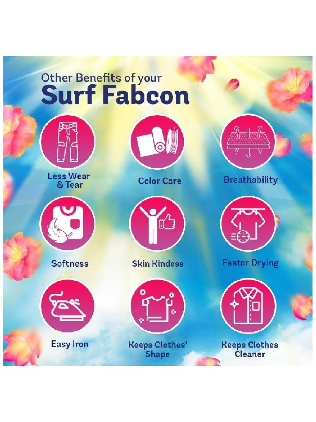 Surf Fabric Conditioner Blossom Fresh (670ml) (No Color- Image 3)