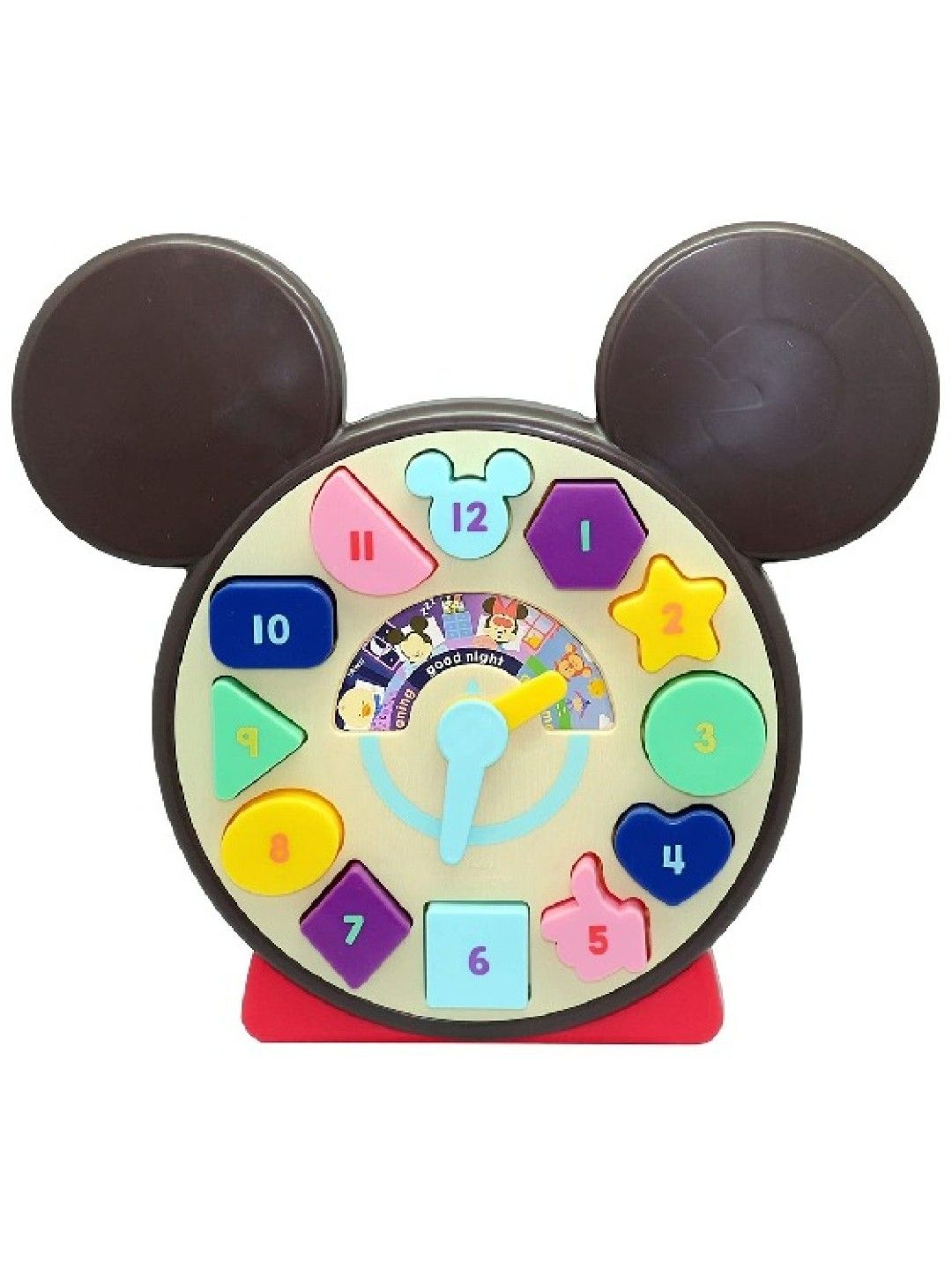 Disney Hooyay Mickey Shape Sorter Clock (No Color- Image 3)