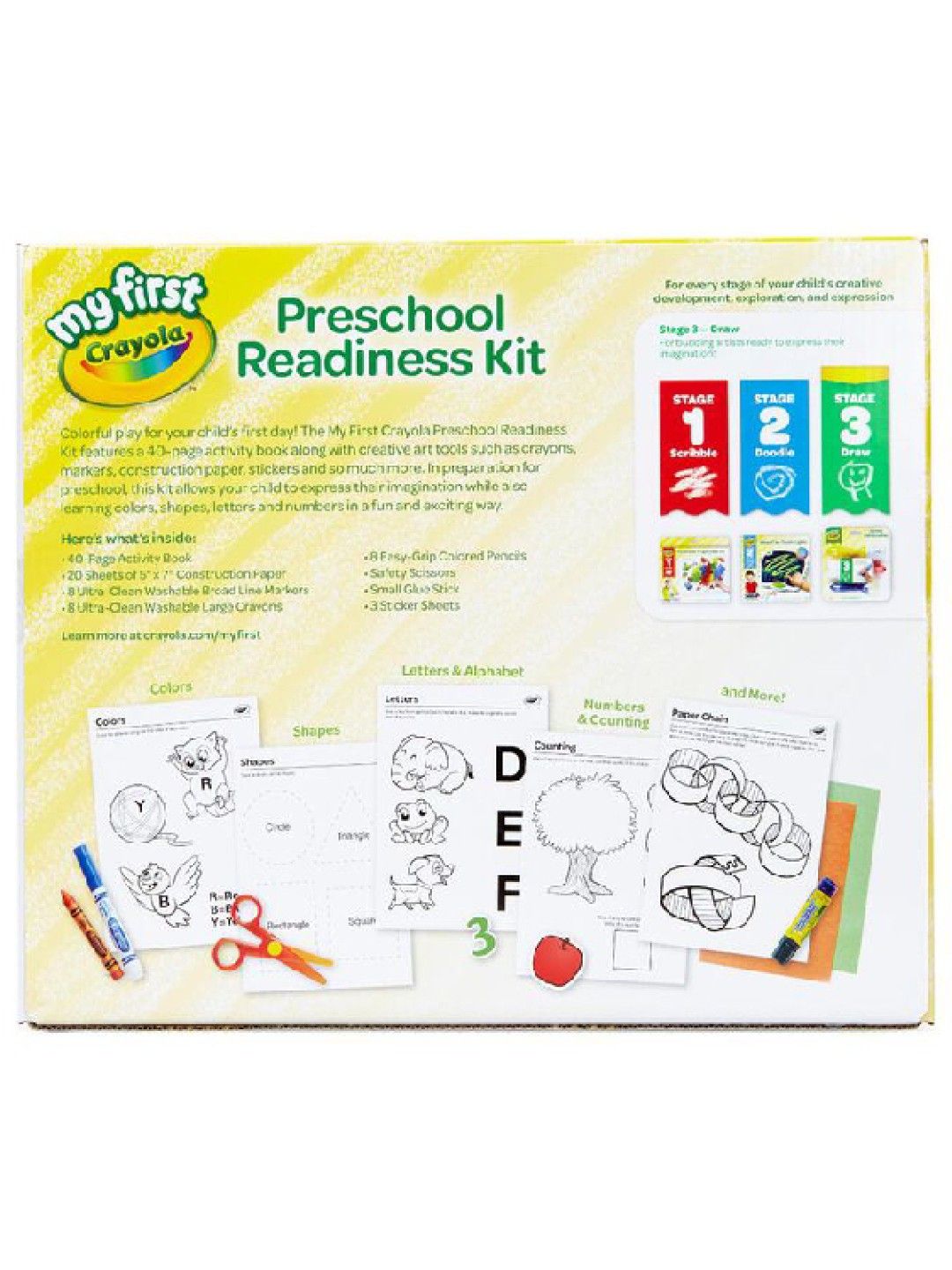 Crayola My First Crayola Preschool Readiness Kit (No Color- Image 3)