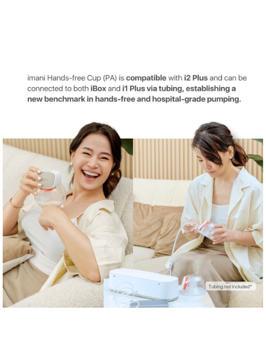 imani Handsfree PA Cups with Silicone Funnels (Single) (No Color- Image 4)