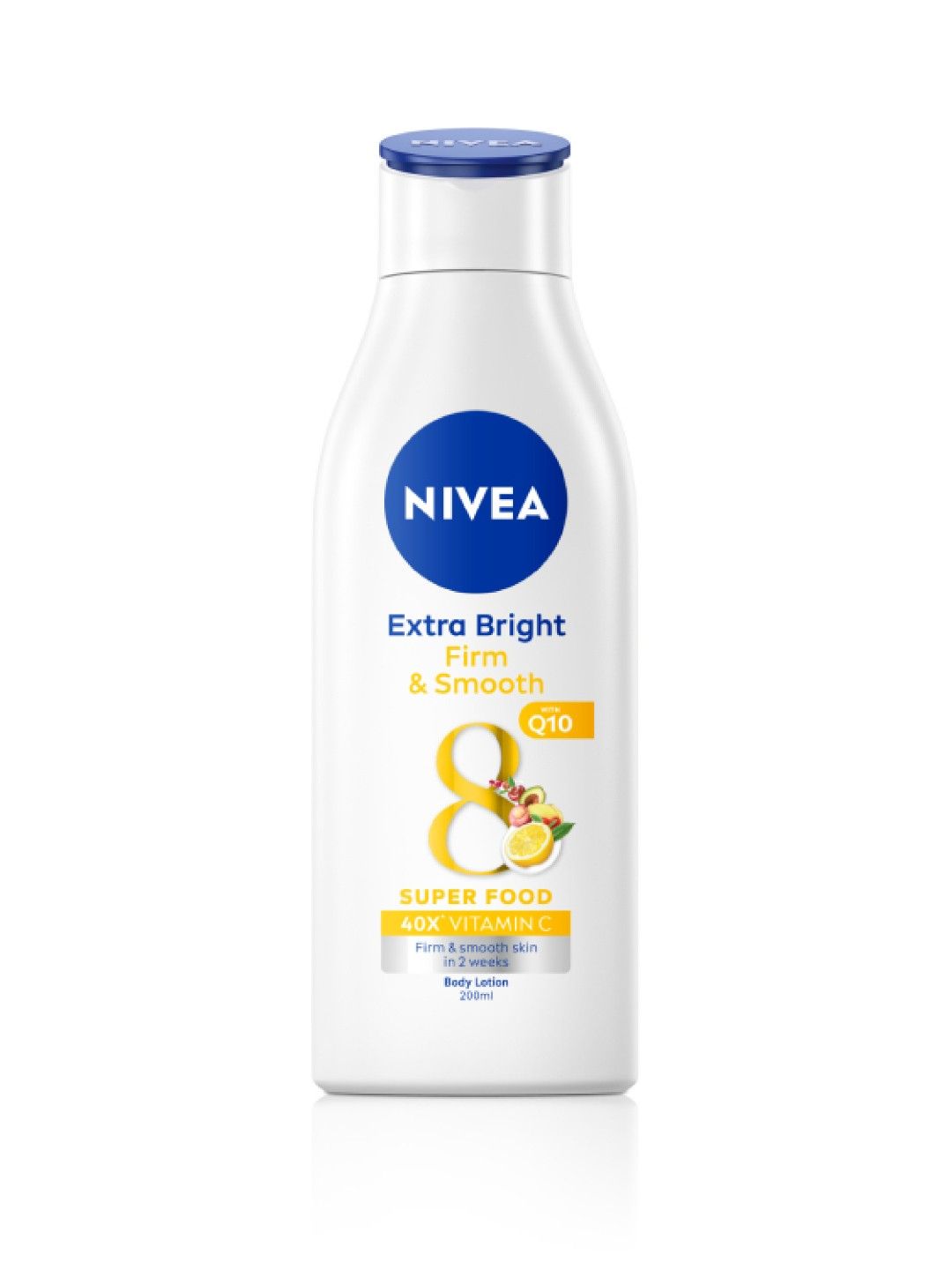 NIVEA Body Extra Bright Firm & Smooth Lotion 200ml (No Color- Image 1)