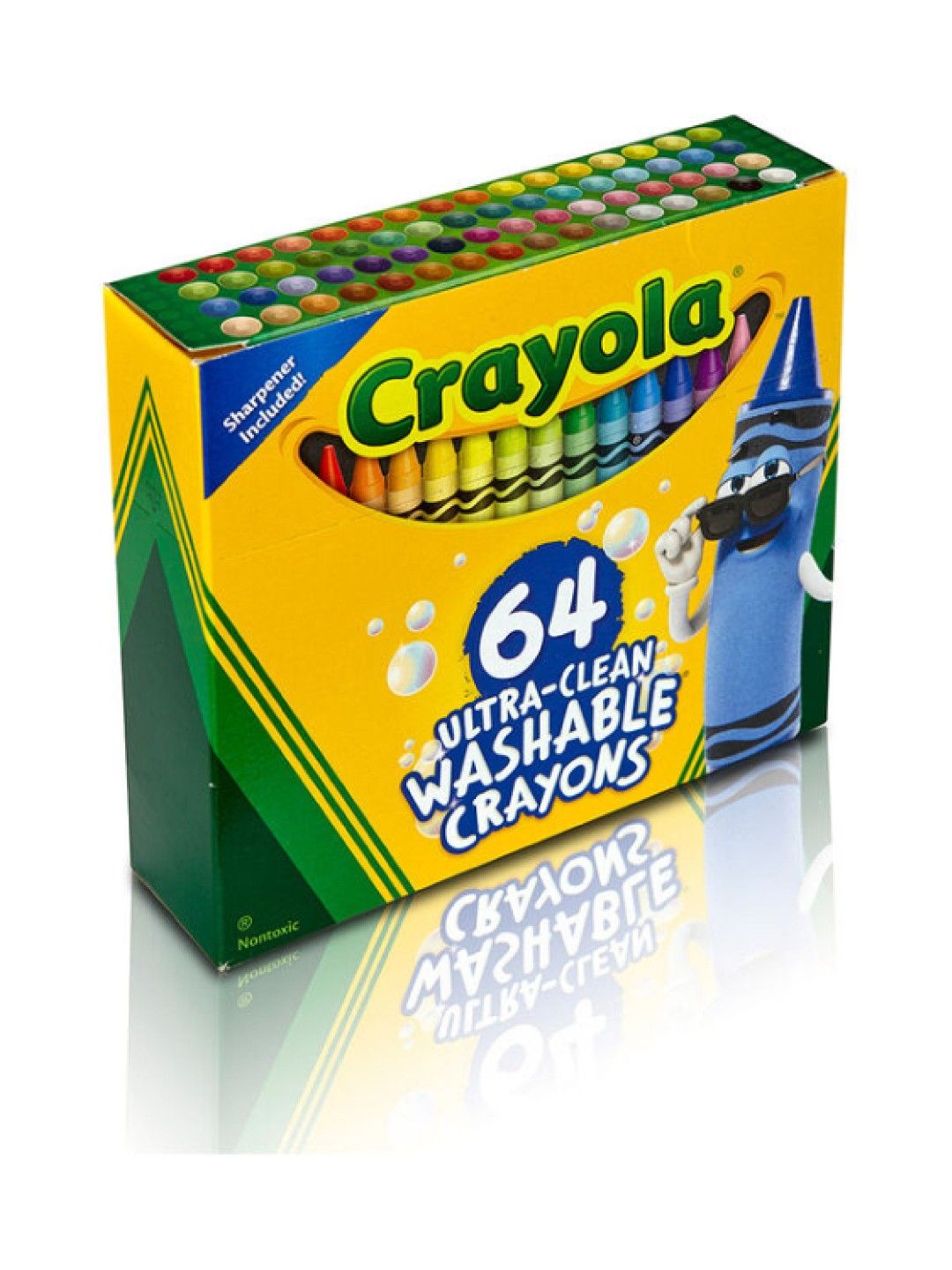 Crayola Ultra Clean Washable Crayons (64 Count) (No Color- Image 3)