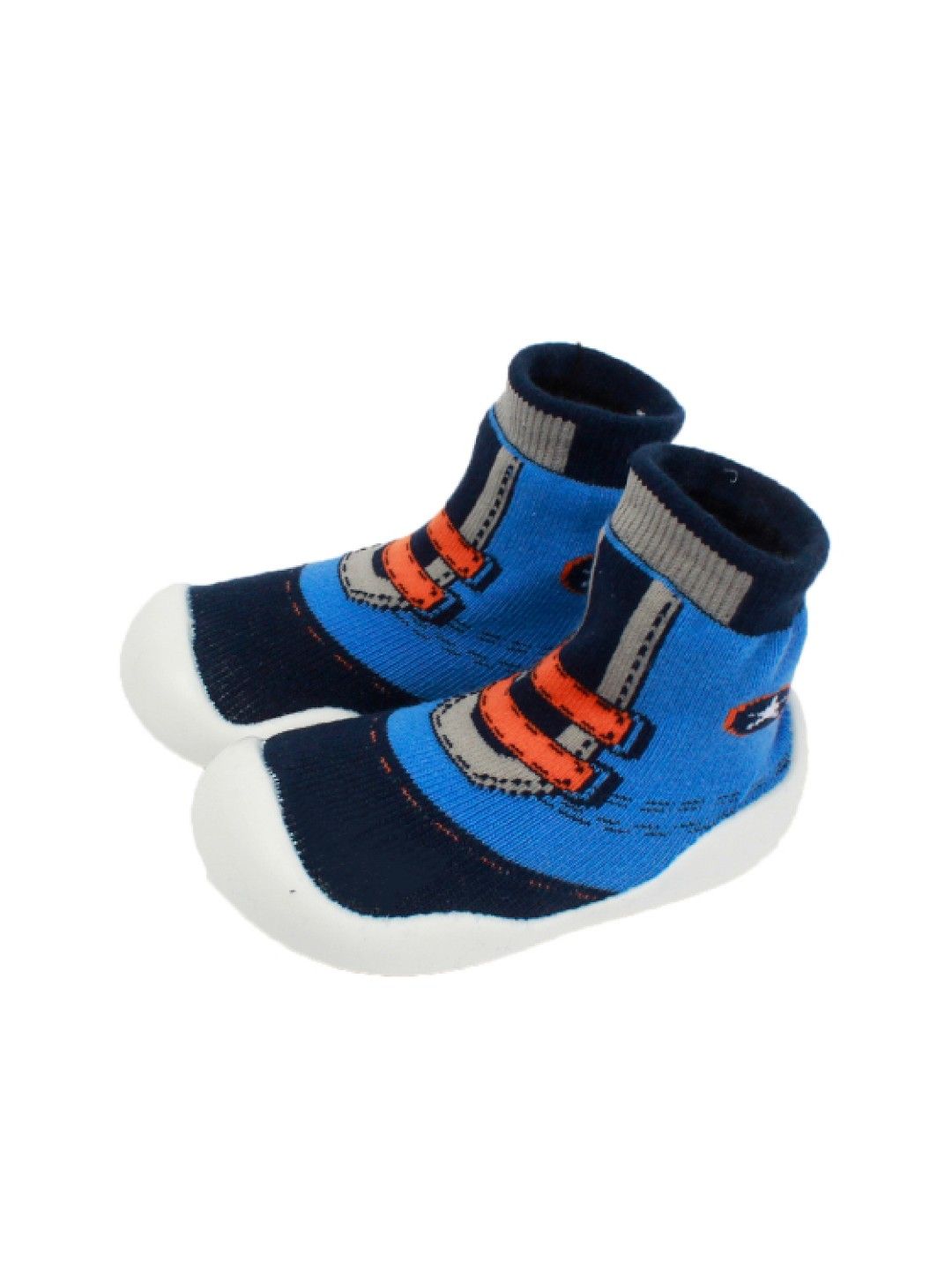 Little Steps Walking Shoes in Sneakers (Blue- Image 2)