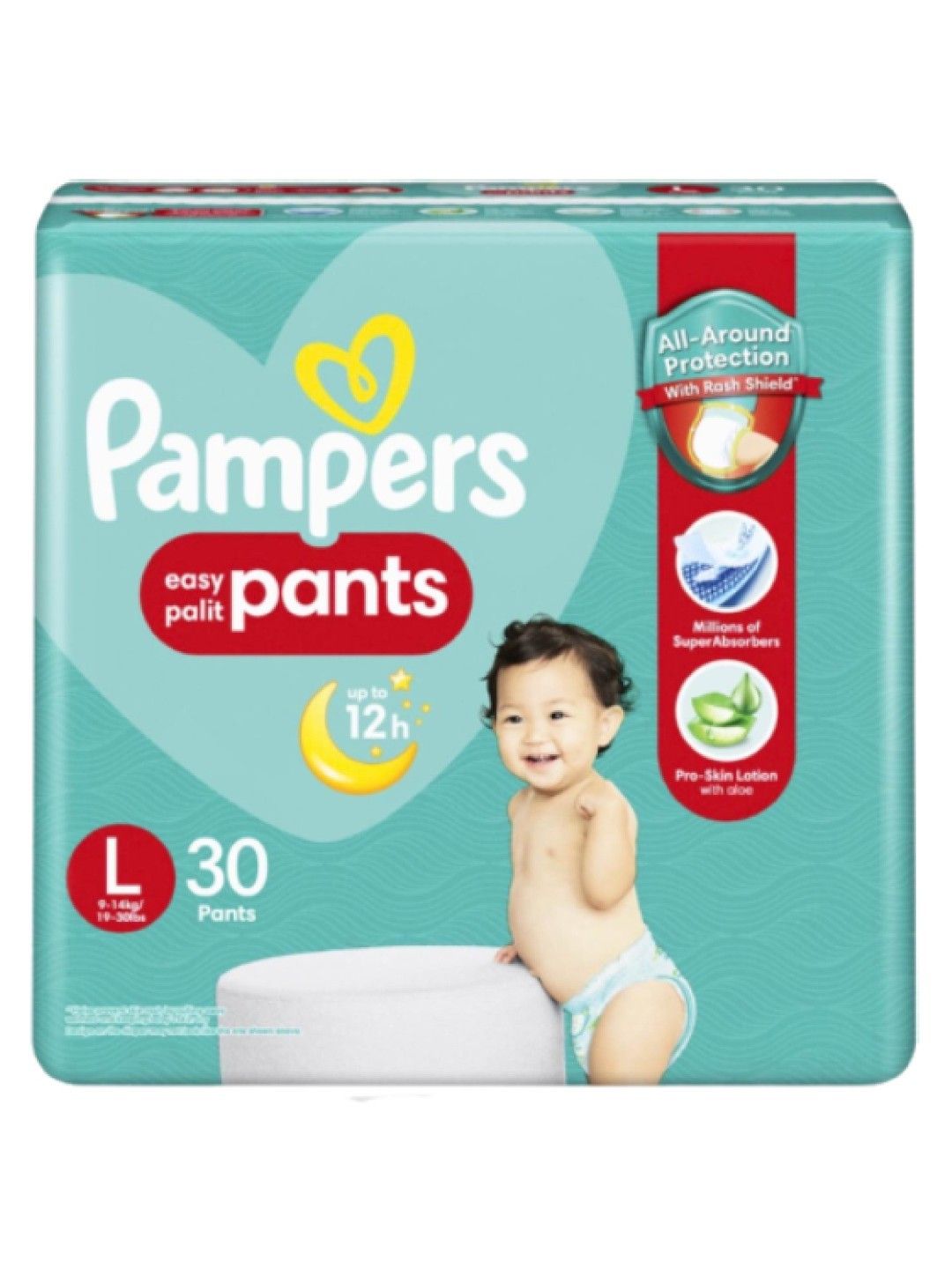 Pampers Baby Dry Pants Large 30s x 1 pack (30 pcs)