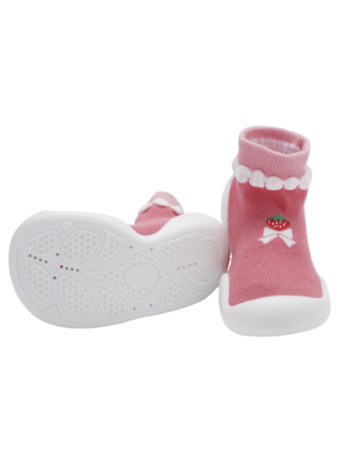 Little Steps Walking Shoes in Ribbon (Pink- Image 4)