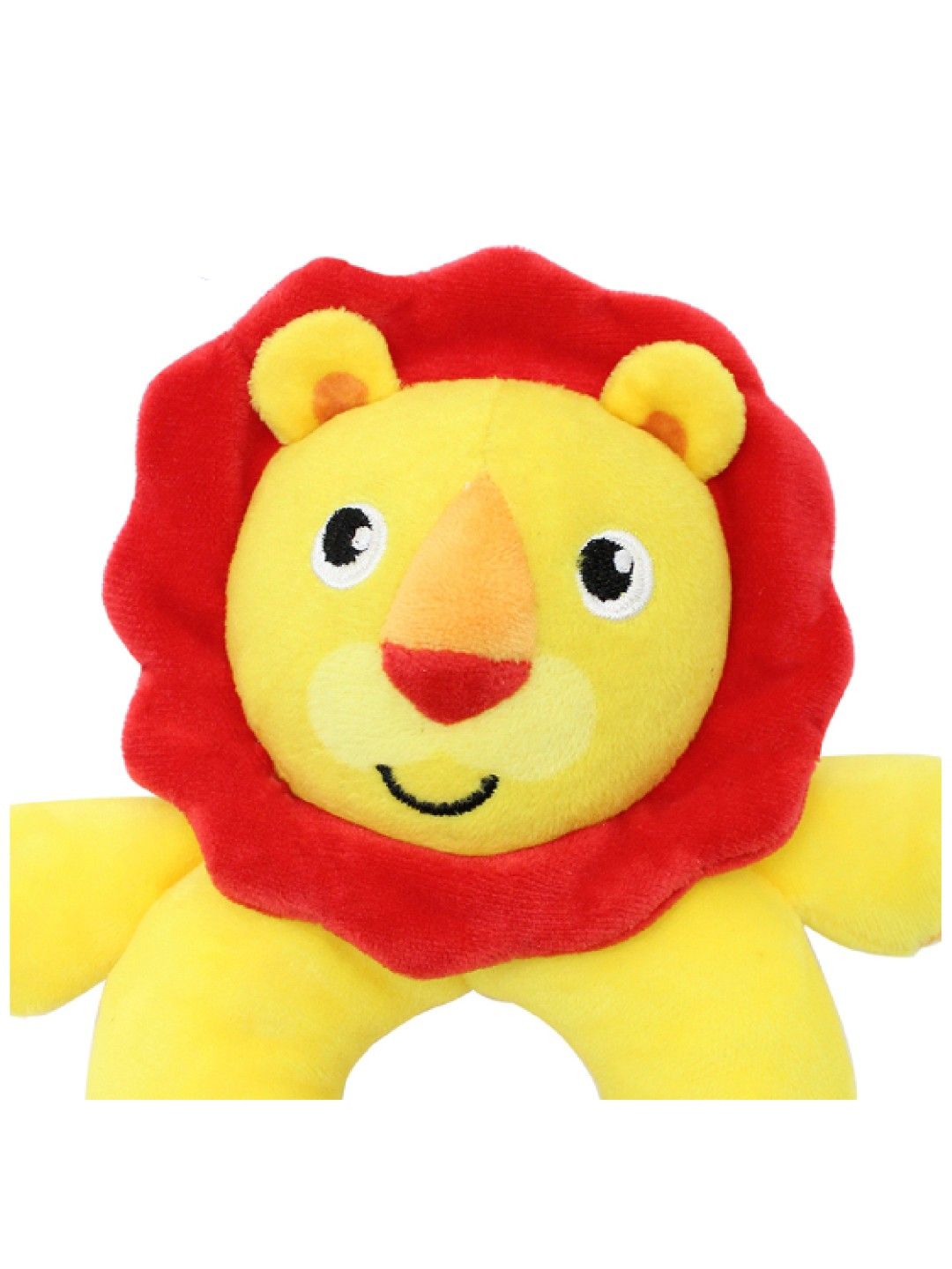 Fisher Price Baby Rattle Plush Toy (Lion) (No Color- Image 2)