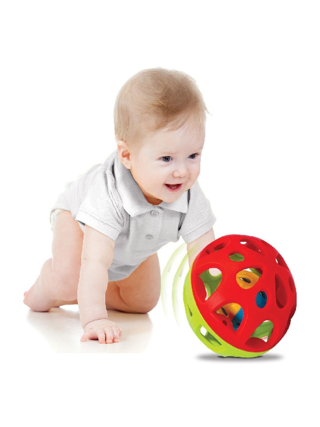 winfun Easy Grasp Rattle Ball (No Color- Image 3)