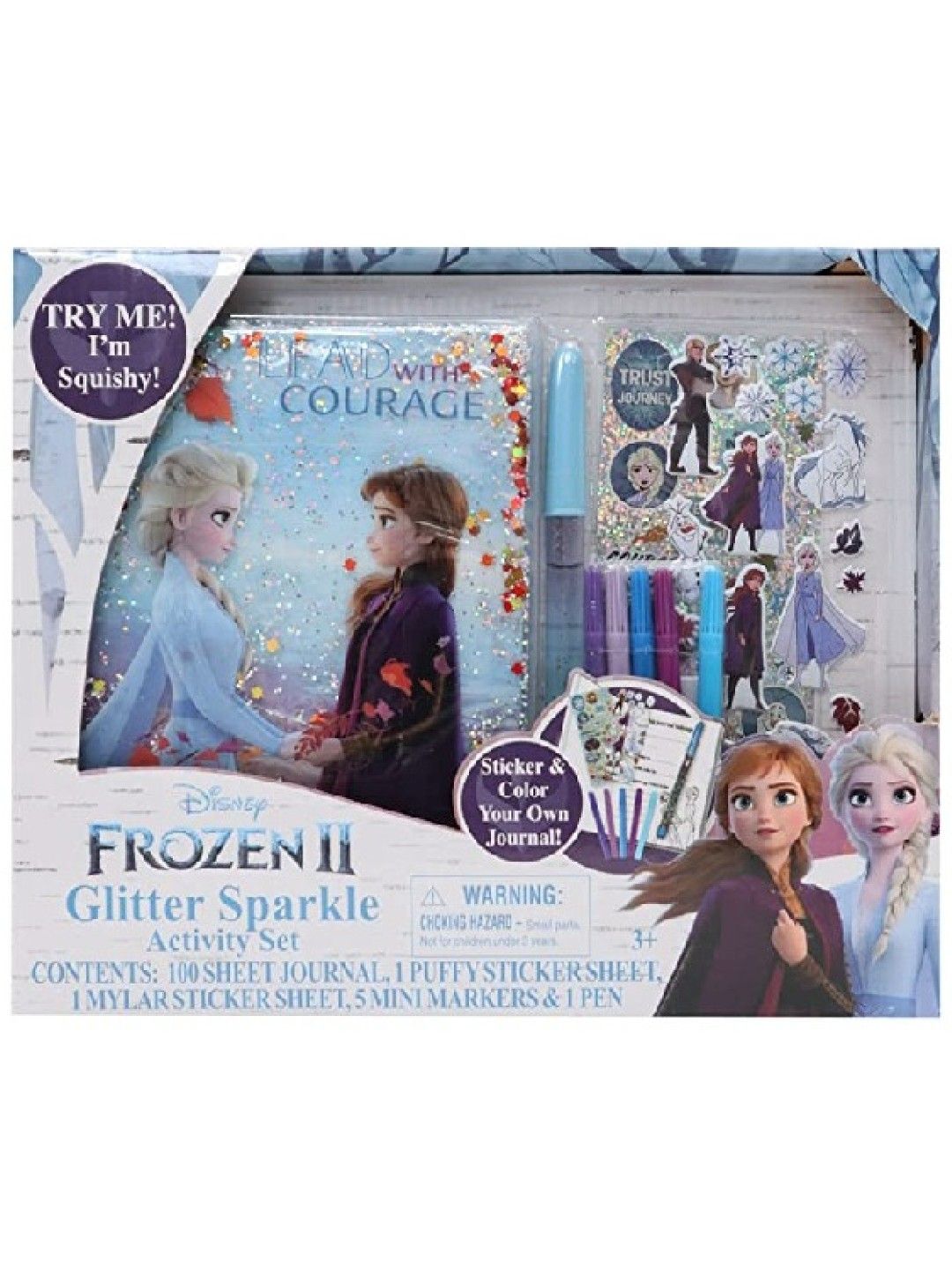 Disney Frozen Glitter Sparkle Set (No Color- Image 1)