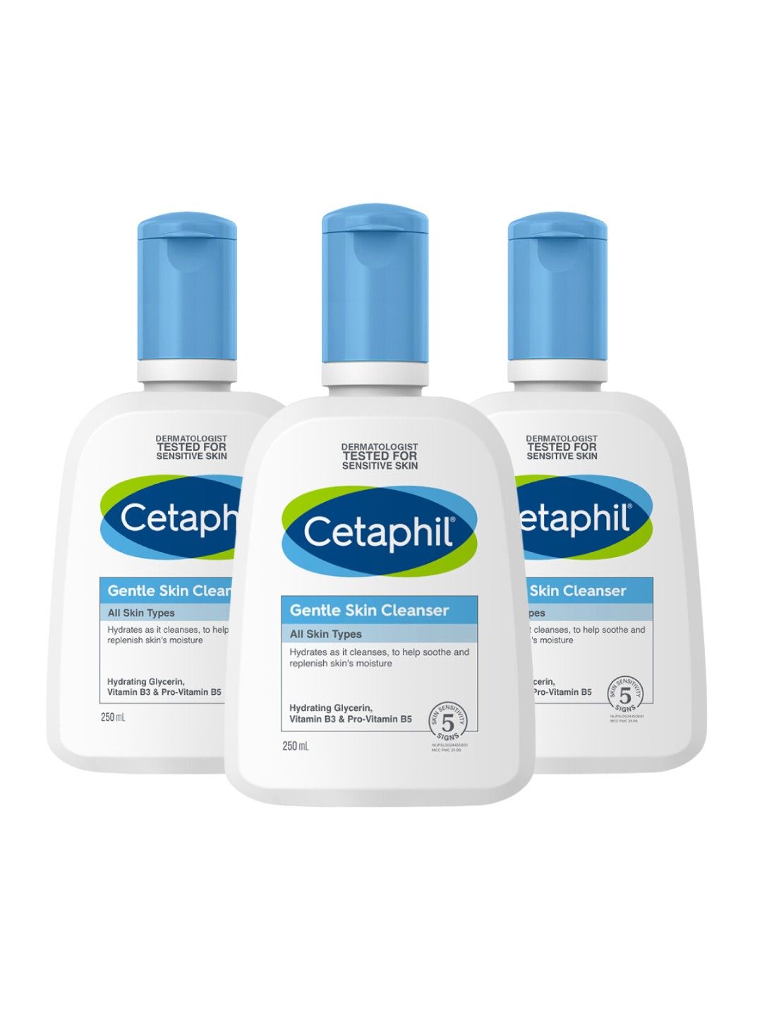 Cetaphil Gentle Skin Cleanser 250ml (Buy 2 Take 1 Free) (No Color- Image 1)
