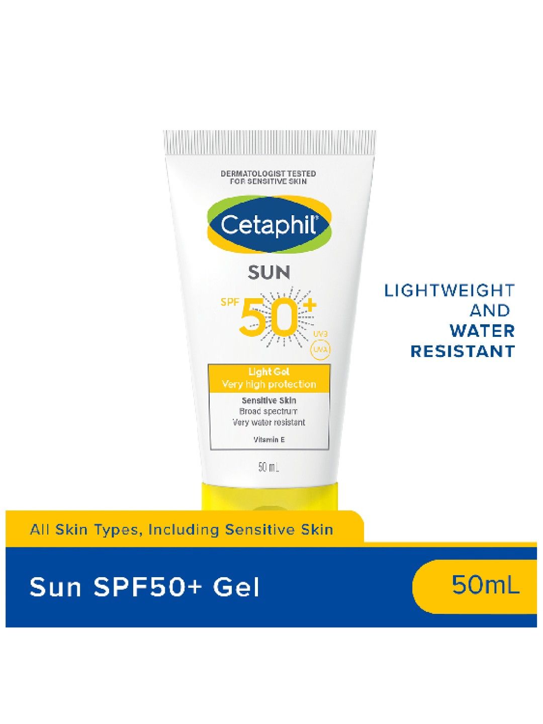 Cetaphil Sunscreen SPF50+ Gel (50ml) (No Color- Image 2)