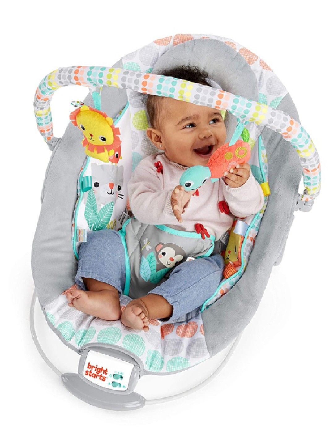 Bright Starts Whimsical Wild Comfy Baby Bouncer Seat (No Color- Image 2)