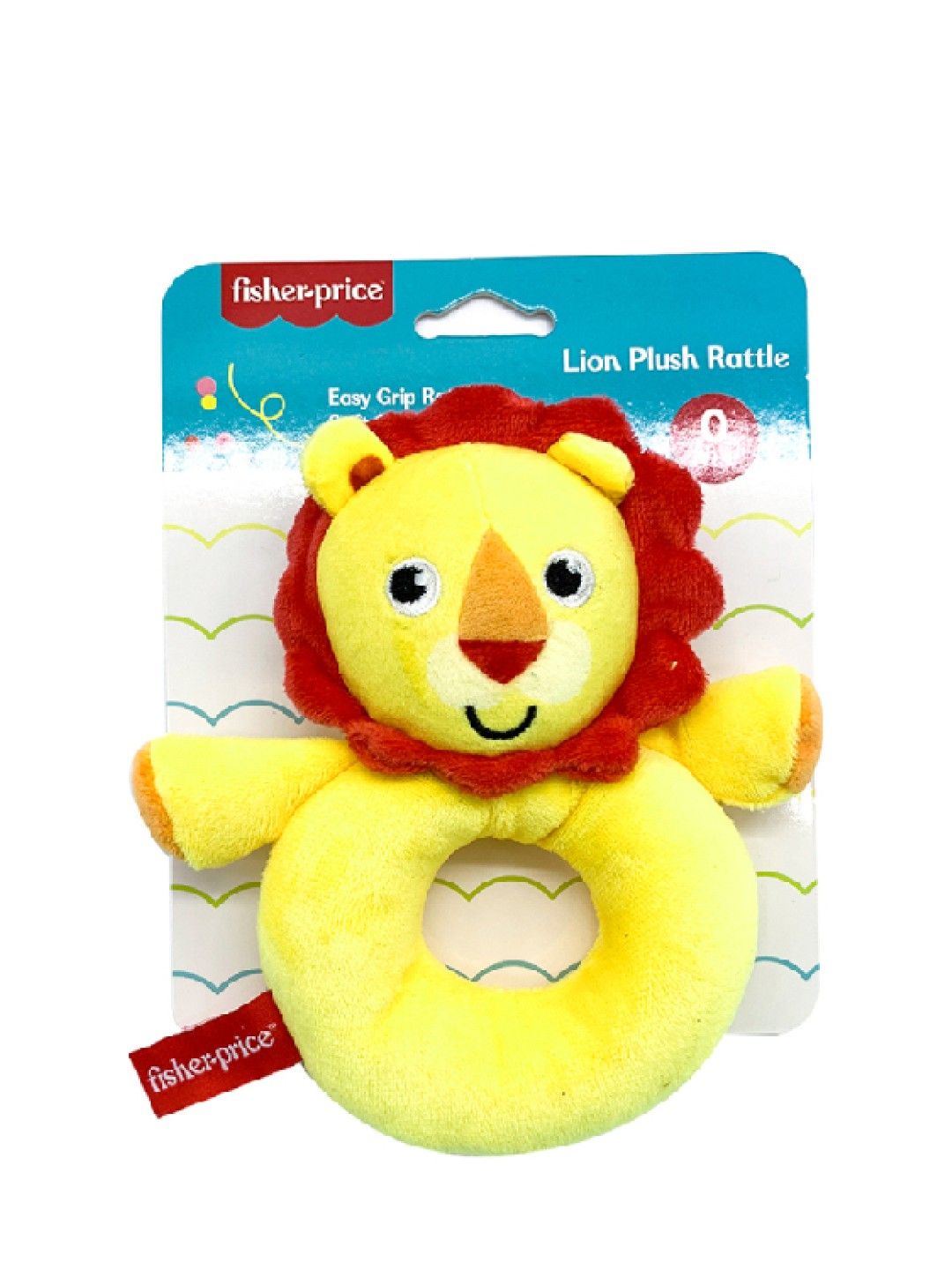 Fisher Price Baby Rattle Plush Toy (Lion) (No Color- Image 3)