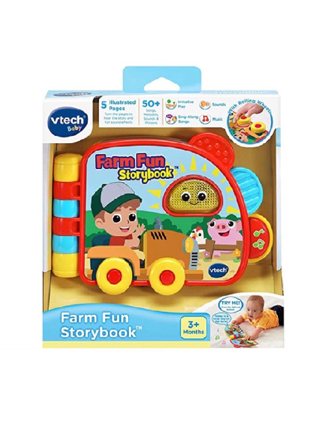 VTech Farm Fun Story Book (No Color- Image 4)