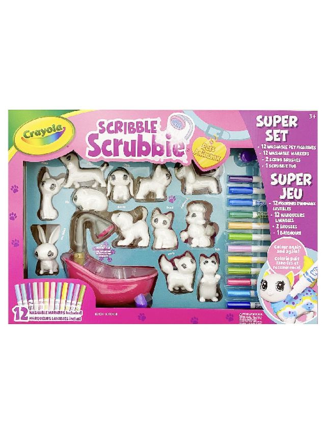 Crayola Scribble Scrubbie Pets - Super Set