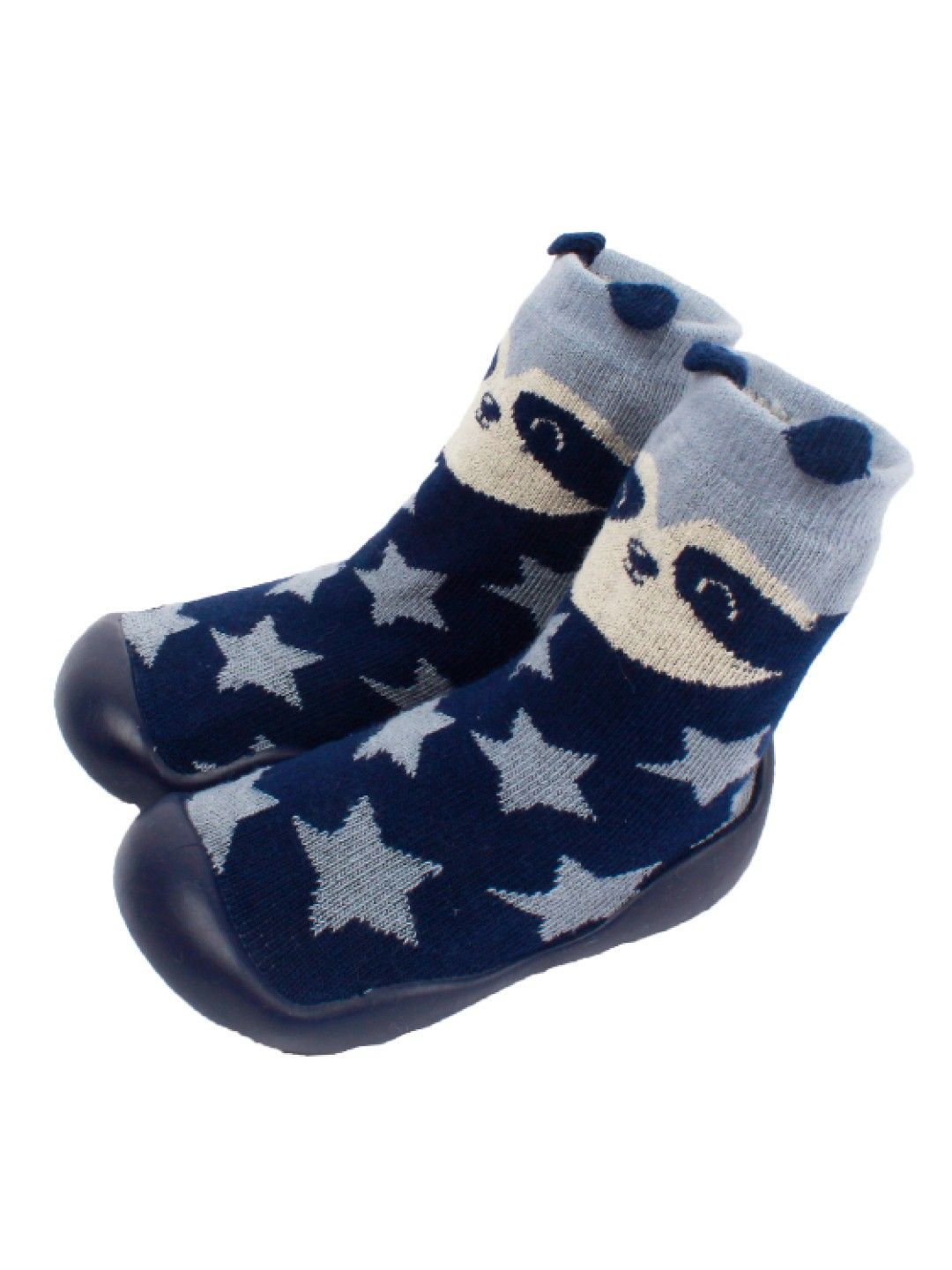 Little Steps Walking Shoes in Panda Stars (Blue- Image 2)