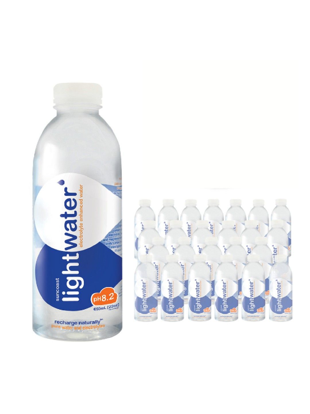 Lightwater Electrolyte Enhanced Water (650ml) (Pack of 24)