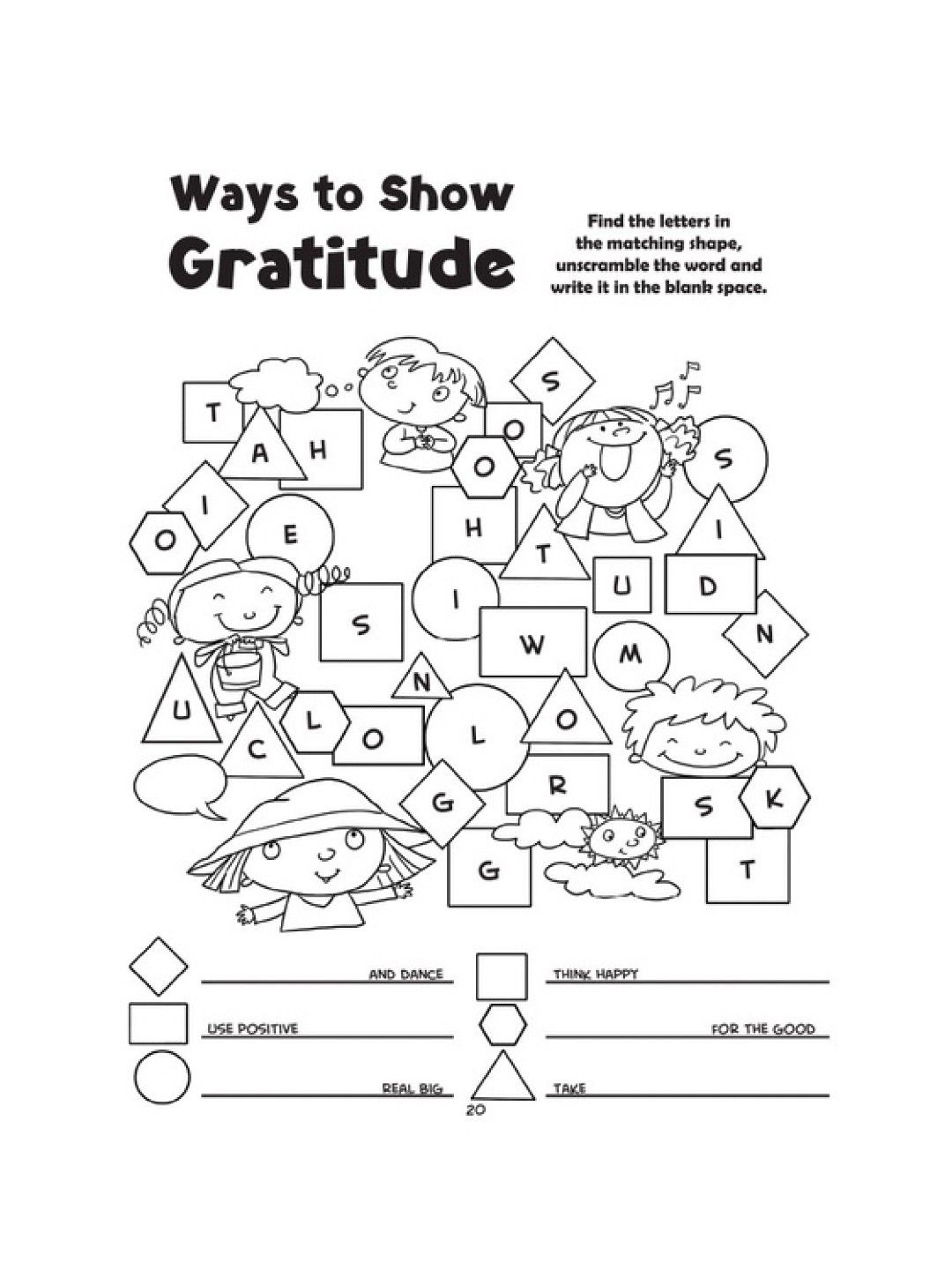 Easy To Learn Biblegum Values That Stick Gratitude Ages 8-10 (No Color- Image 3)