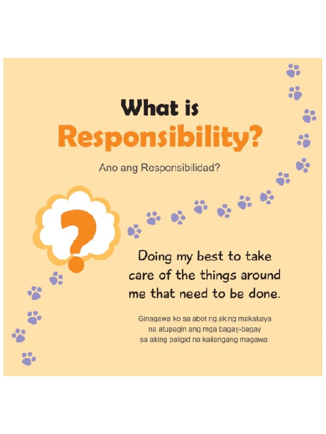 Lampara Little Life Lessons On Responsibility (Responsibilidad) (No Color- Image 4)
