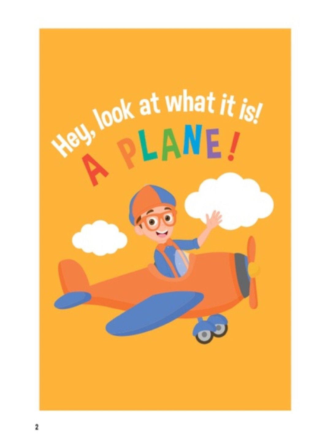 Easy To Learn Blippi - So Much Fun! Copy The Color Book (No Color- Image 2)