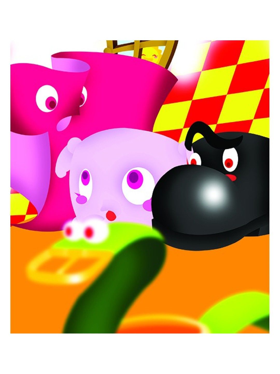 Lampara Mga Premyadong Kuwentong Pambata - Ang Mga Tsismis Sa Baryo Silid (No Color- Image 3)