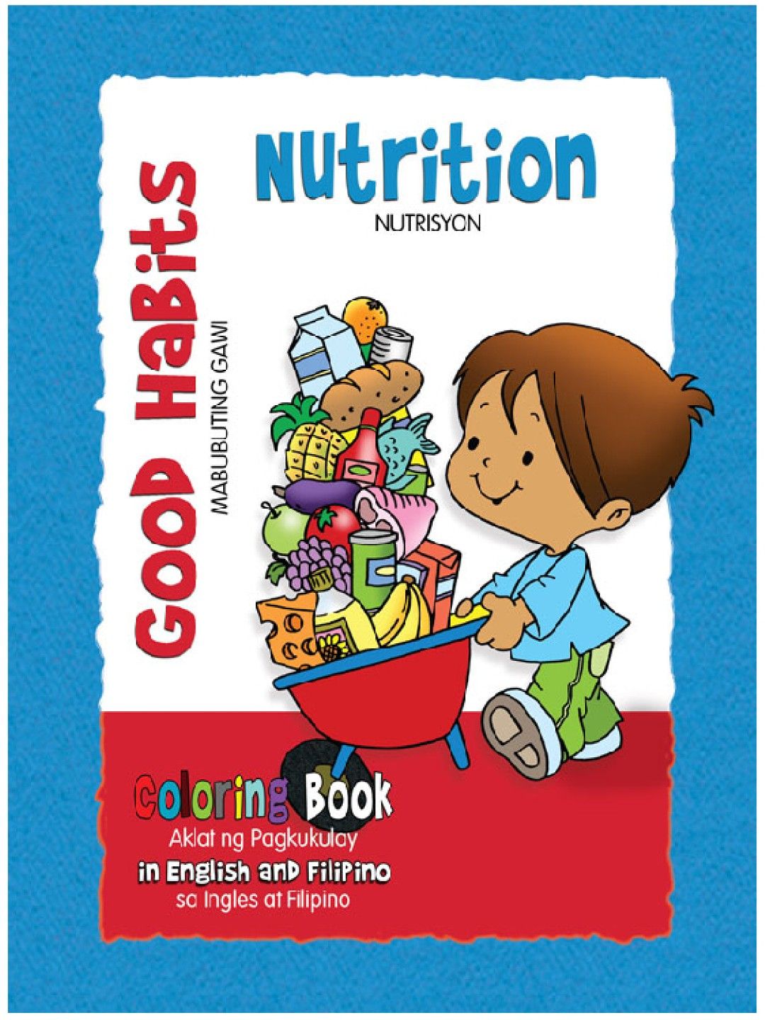 Lampara Good Habits - Nutrition Coloring Book (No Color- Image 1)