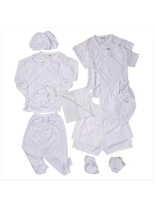 Swaddies PH Newborn Whites Set