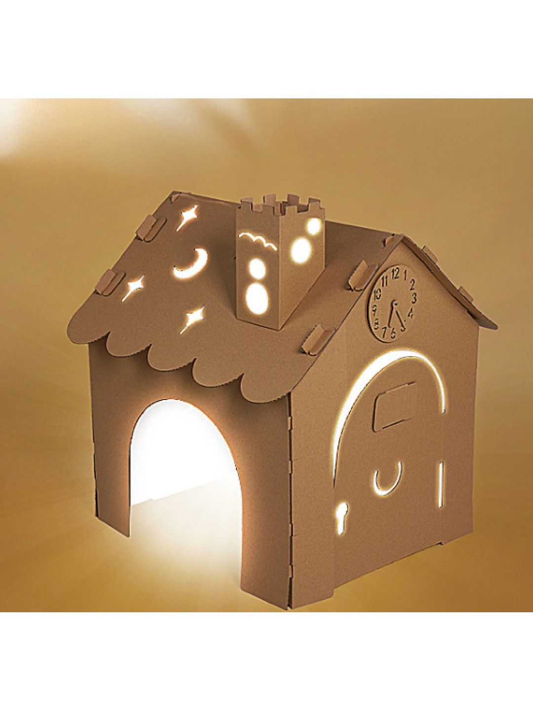 Discover Living Ph Do It Yourself (DIY) Cardboard Craft Kit - House (No Color- Image 3)